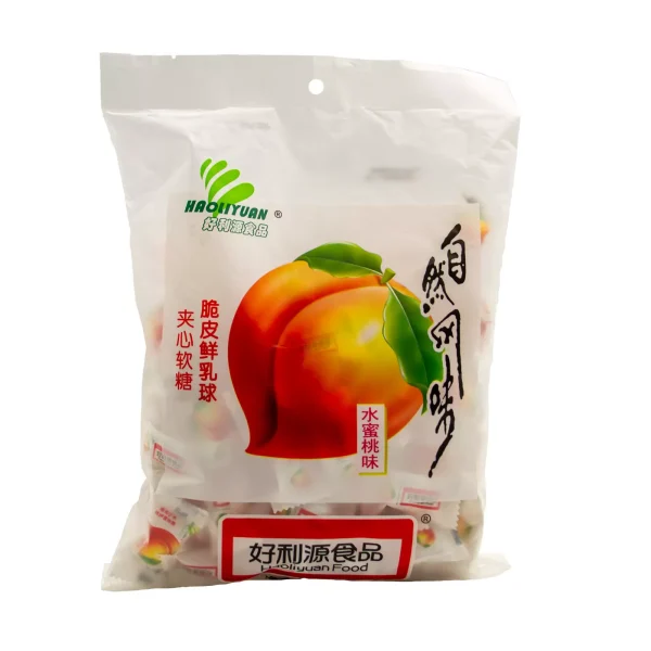 Caramelo Blando de Leche con Sabor a Durazno