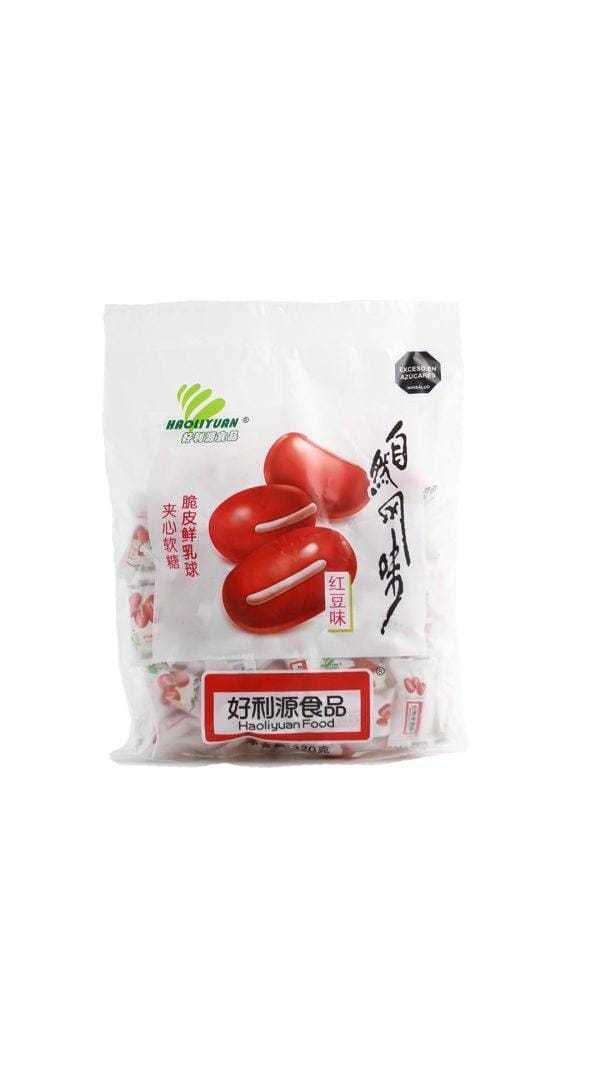 Caramelo blando de leche con sabor a frijoles rojos