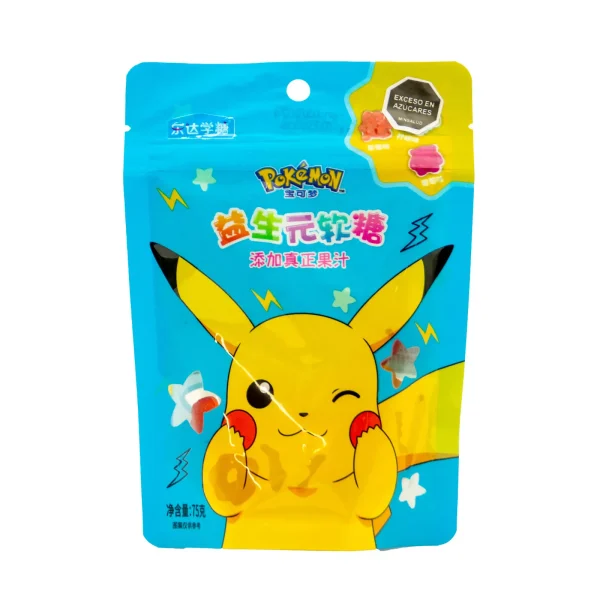 Gomas de frutas Pokémon con Probióticos