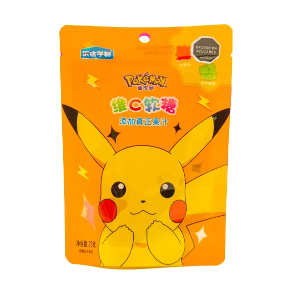 Gomas de frutas Pokémon con Vitamina C