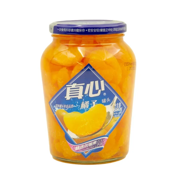 Fruta en Almíbar Lata de Naranja