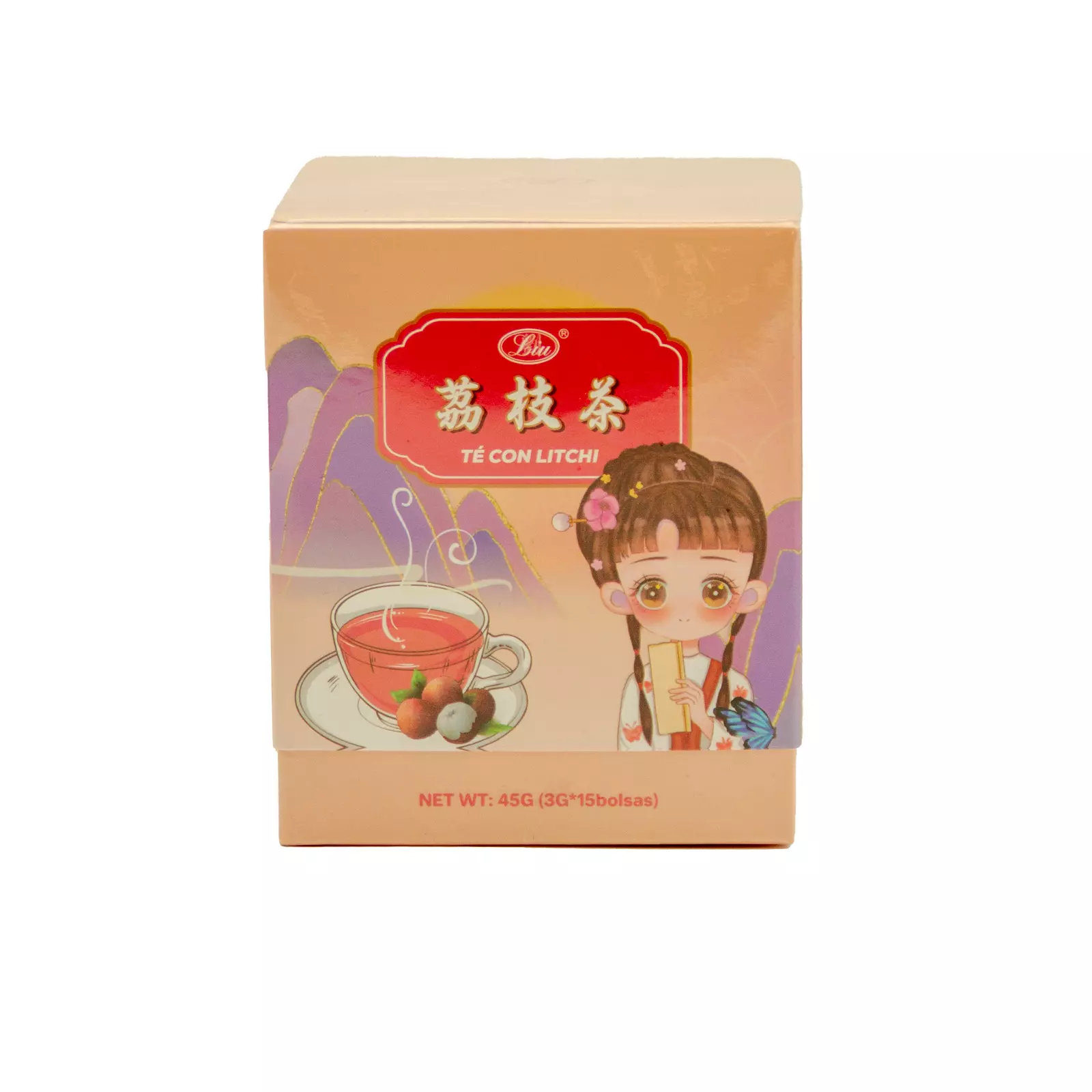TE CON LITCHI 45GR