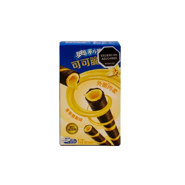 Rollos De Galleta Con Chocolate Con Vainilla