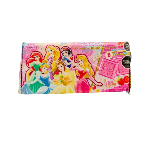 Chocolatina Disney Princesas Sabor A Fresa