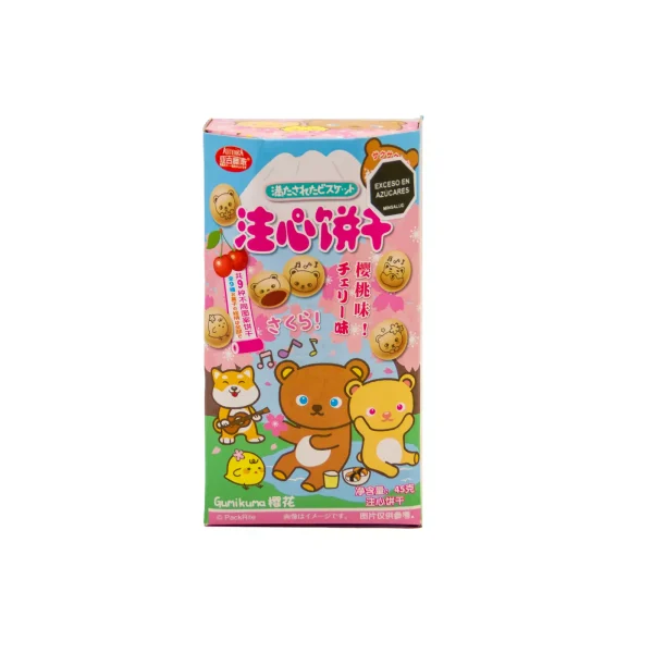 Galletas Minigumikuma Sabor A Cereza