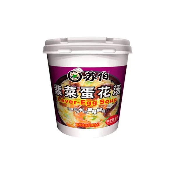 Sopa de Huevo y Algas