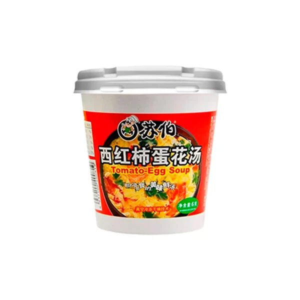 Sopa de Tomate y Huevo