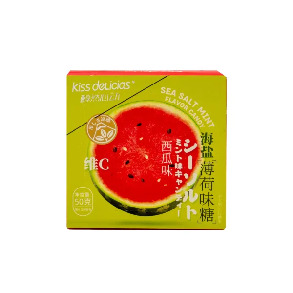 Dulces Kiss de Menta sabor a Sal y Sandía