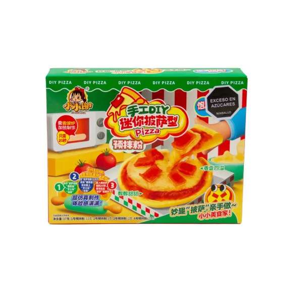 Kit DYI Para Preparar Mini Pizza De Dulce