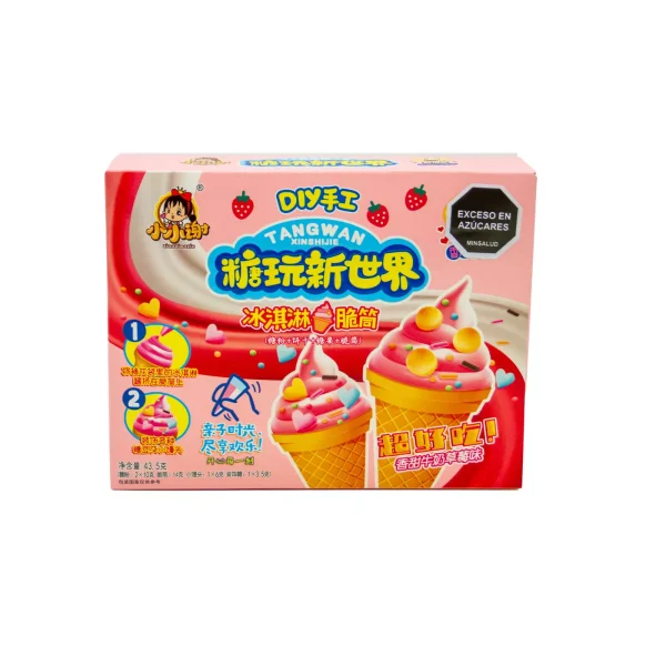 Kit DYI Para Preparar Mini Helados De Dulce