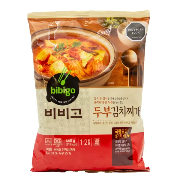 Sopa Bibigo de Tofu y Kimchi