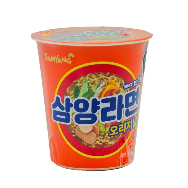 Ramen Samyang Ramyun Instantáneo fideos vegetales
