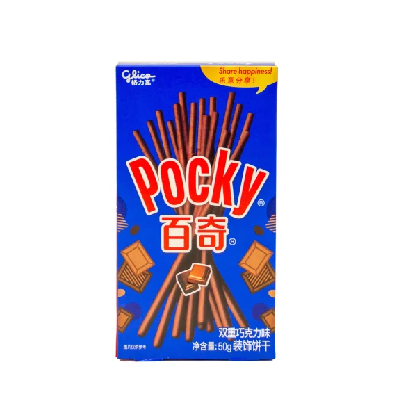 Pocky Galletas de Chocolate Doble