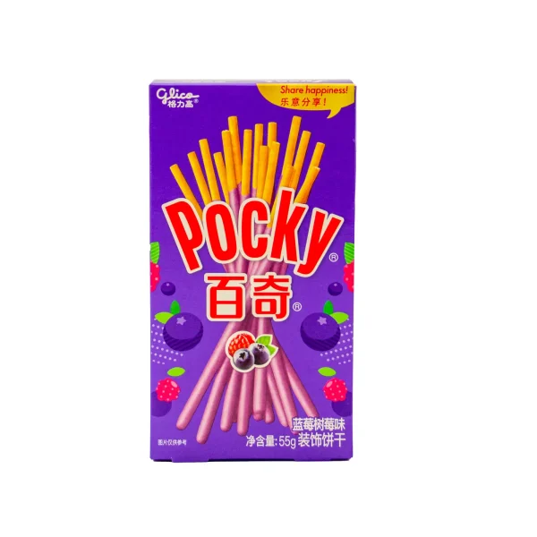 Pocky Galletas de Arándanos y Frambuesas
