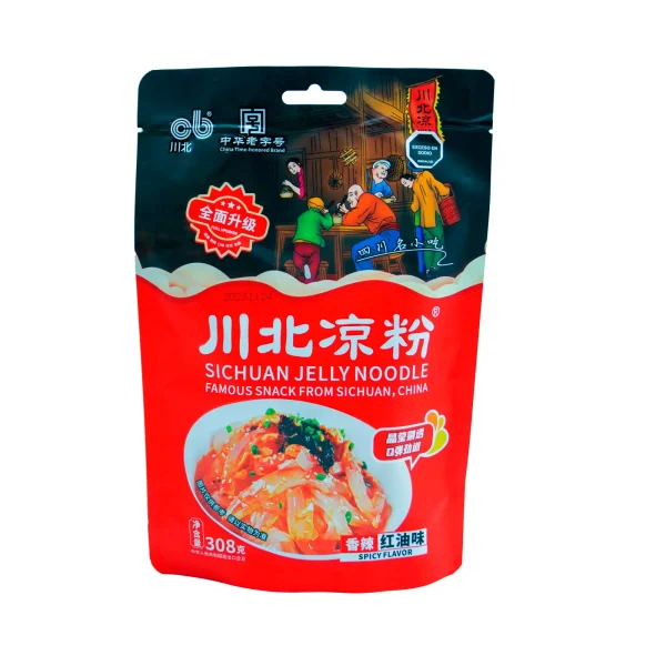 Pasta de Gelatina con Salsa de Pimienta