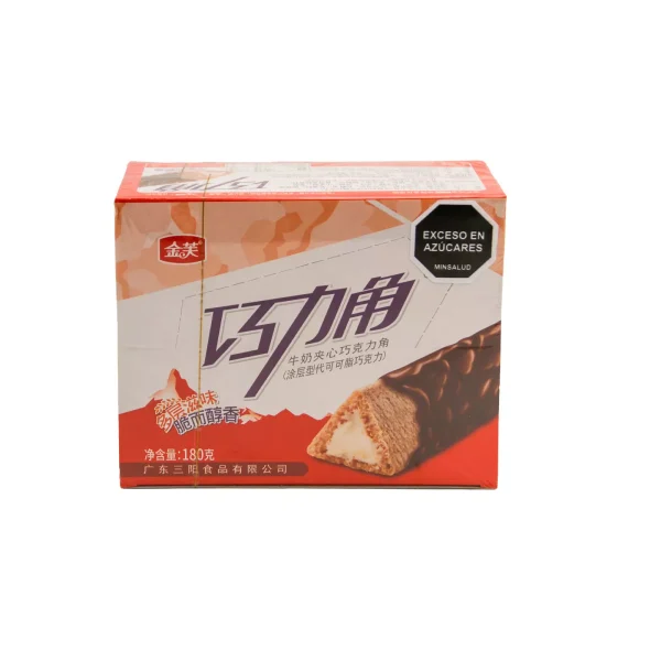 Pirámide de Galleta de Chocolate con Leche