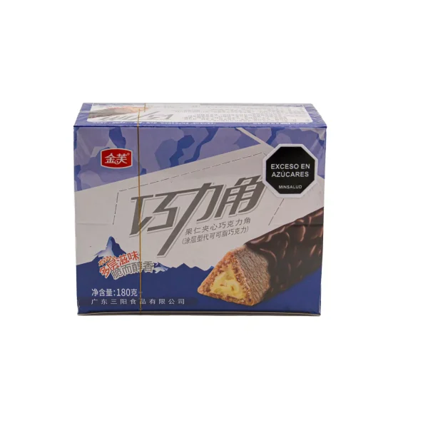 Pirámide de Galleta de Chocolate con Nueces