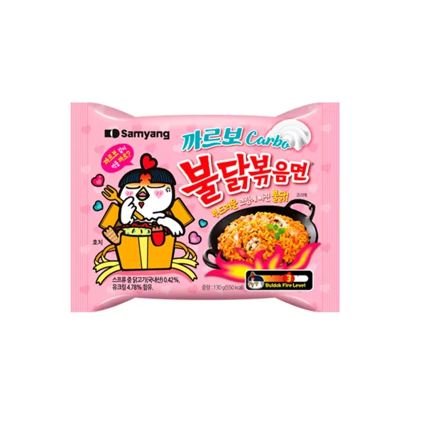 Ramen Buldak Carbonara