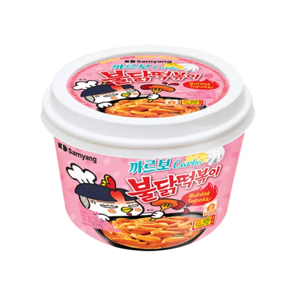 Tteokbokki Buldak Carbonara Instantáneo