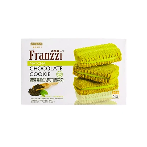 Galletas con Chispas de Matcha y Chocolate