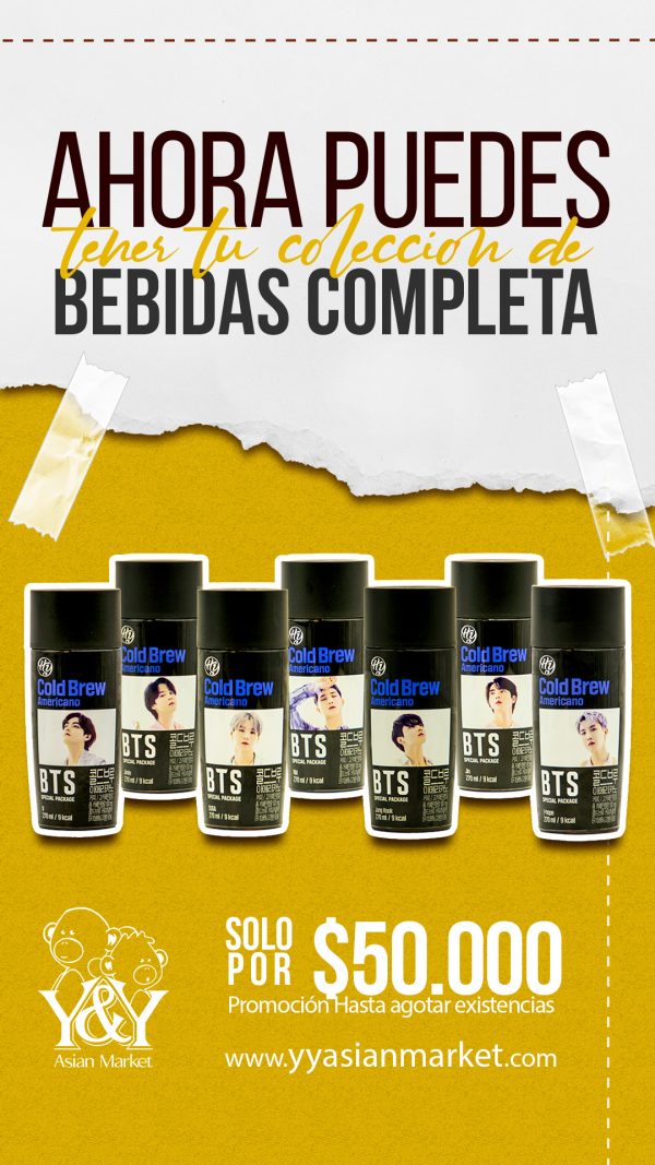 SET X 7 Bebida con café americano “BTS”