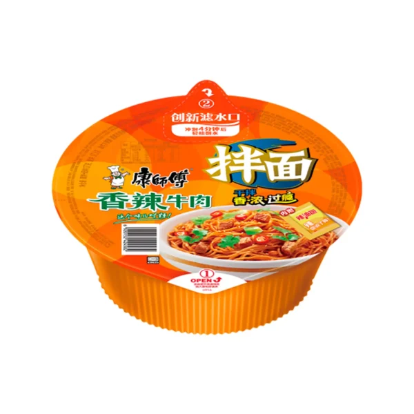 Fideos Sabor a Ternera Picante