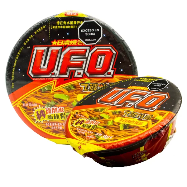 Fideos UFO Sabor a Salsa Dulce y Amarga
