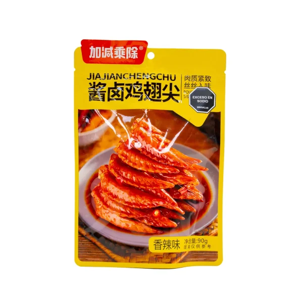 Puntas de Alitas de Pollo Picantes