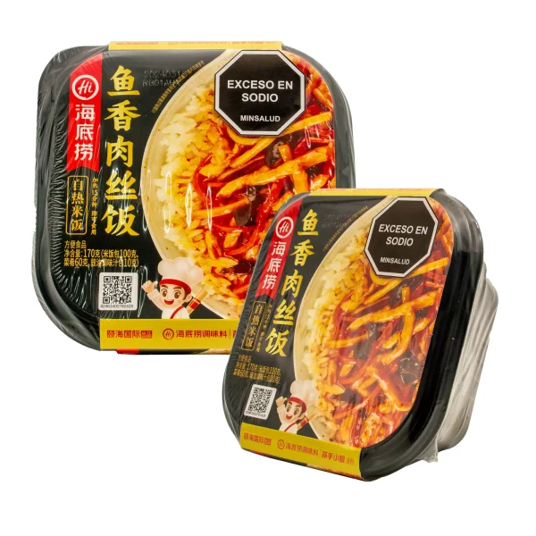 Olla Autocalentable de Arroz con Cerdo Agridulce