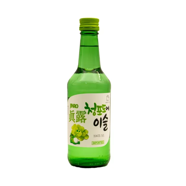 Soju Jinro Chamisul Sabor Uva Verde 360ml