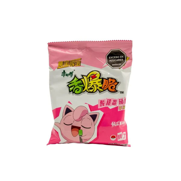Snacks Pokémon Tallarines Crujientes Sabor a Tomate