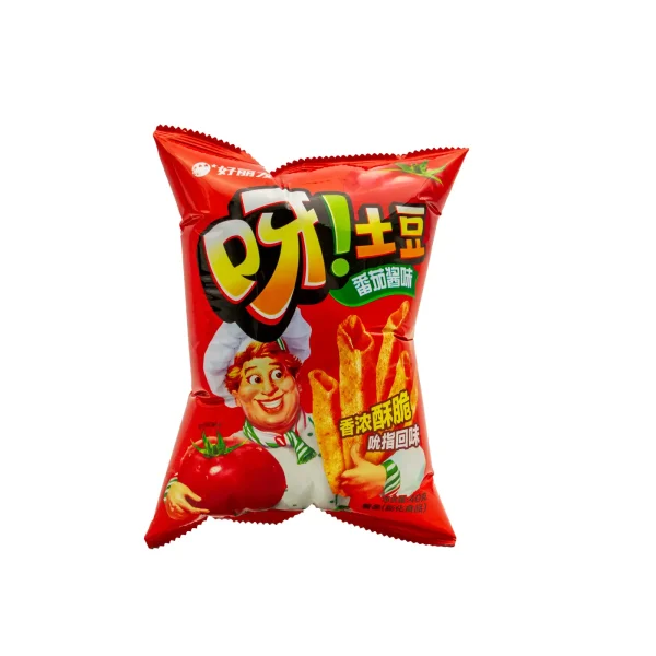 Patata Frita con Sabor a Tomate