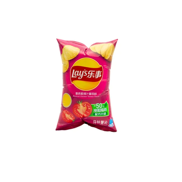 Patatas Fritas Sabor a Pollo Mexicano y Tomate -50% Grasa Sat