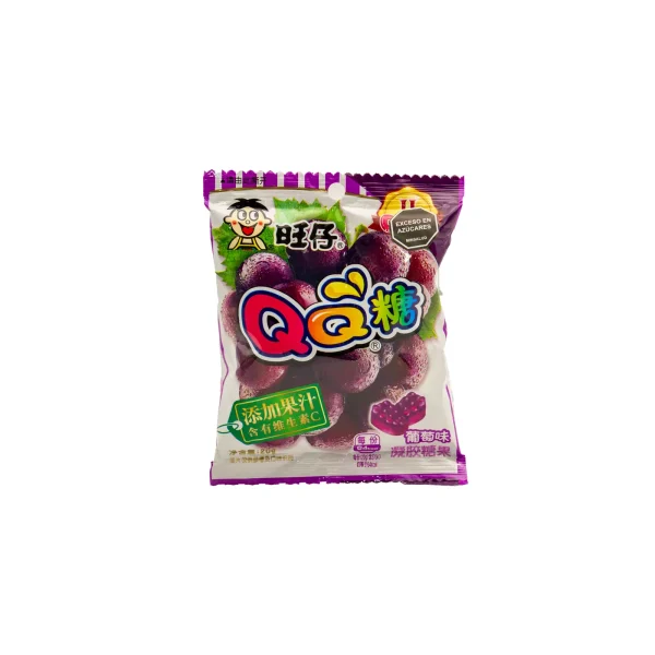 Gomitas QQ con Vit C. Sabor Uva