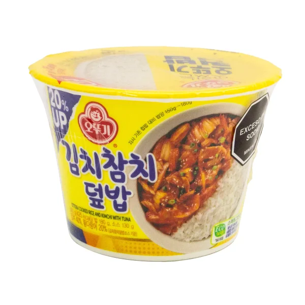 Taza De Arroz Kimchi picante cremoso