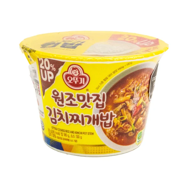 Taza De Arroz Guisado Con Kimchi