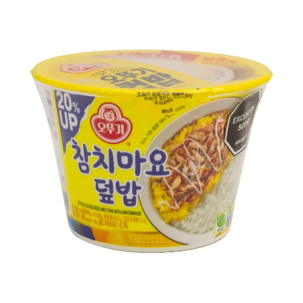 Taza De Arroz Atún Mayonesa