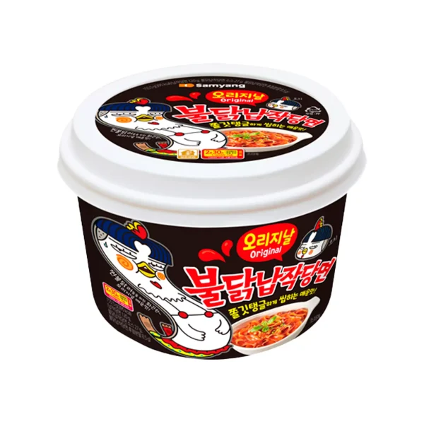 Fideos Celofán Plano Barril Buldak Original