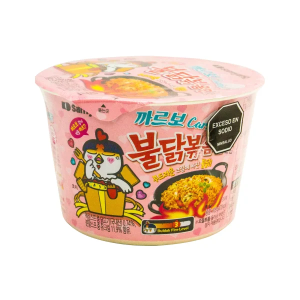 Ramen Barril Buldak Carbonara Picante