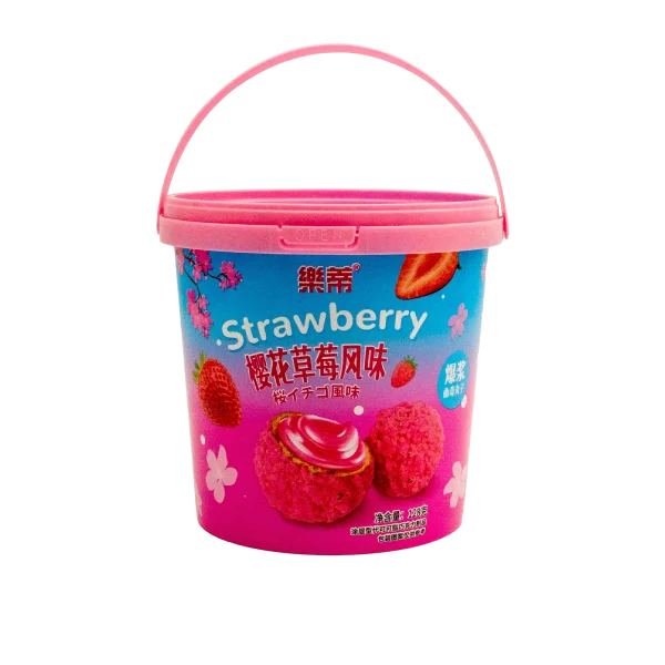 Esferas de Galleta Sabor a Fresa