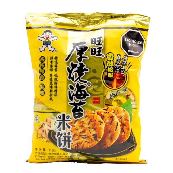 Galletas de Arroz con Nori