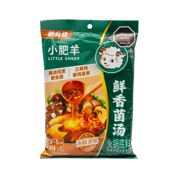 Base de Sopa de Champiñones Little Sheep