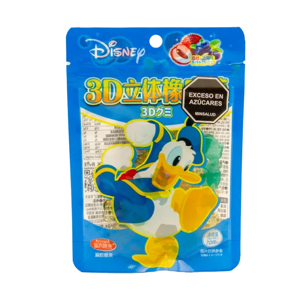 Gomitas Disney de Lychee y Arandanos
