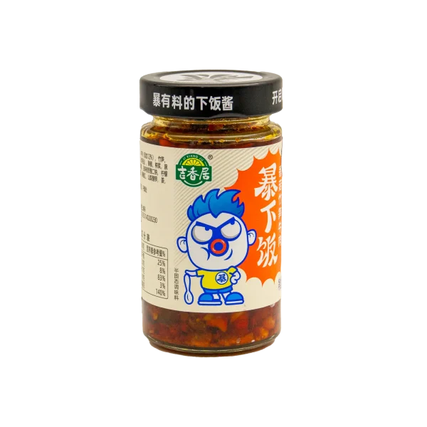 Setas y Brotes de Bambú Con Sabor a Res Dulce Picante