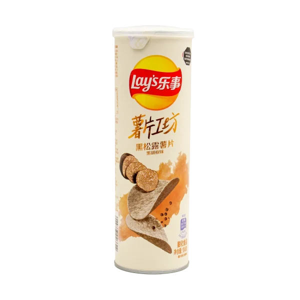 Patatas Fritas con Sabor a Trufa Negra y Pimienta