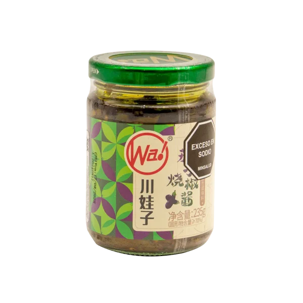 Salsa de Pimienta Cocida y Berenjena