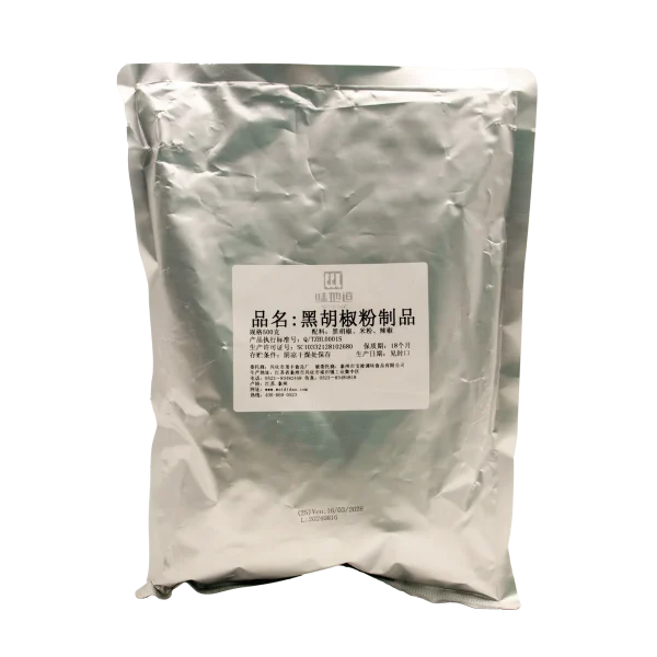 Polvo de Pimienta Negra