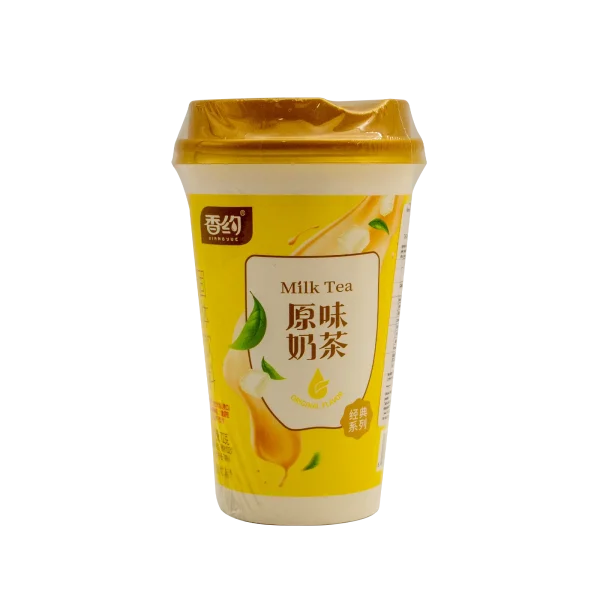 Té con Leche con Topping de Coco