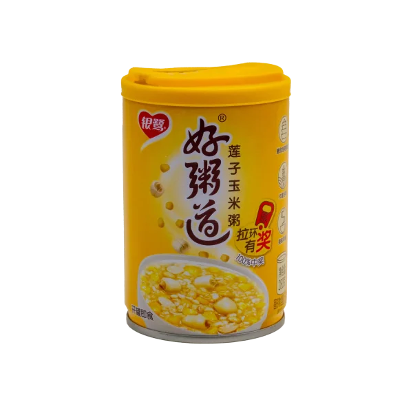 Sopa de semillas de loto y maíz