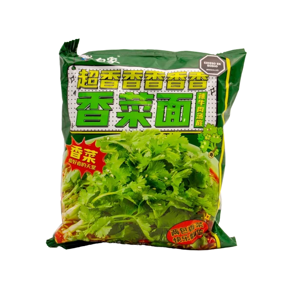 Ramen Sabor a Cilantro en Bolsa